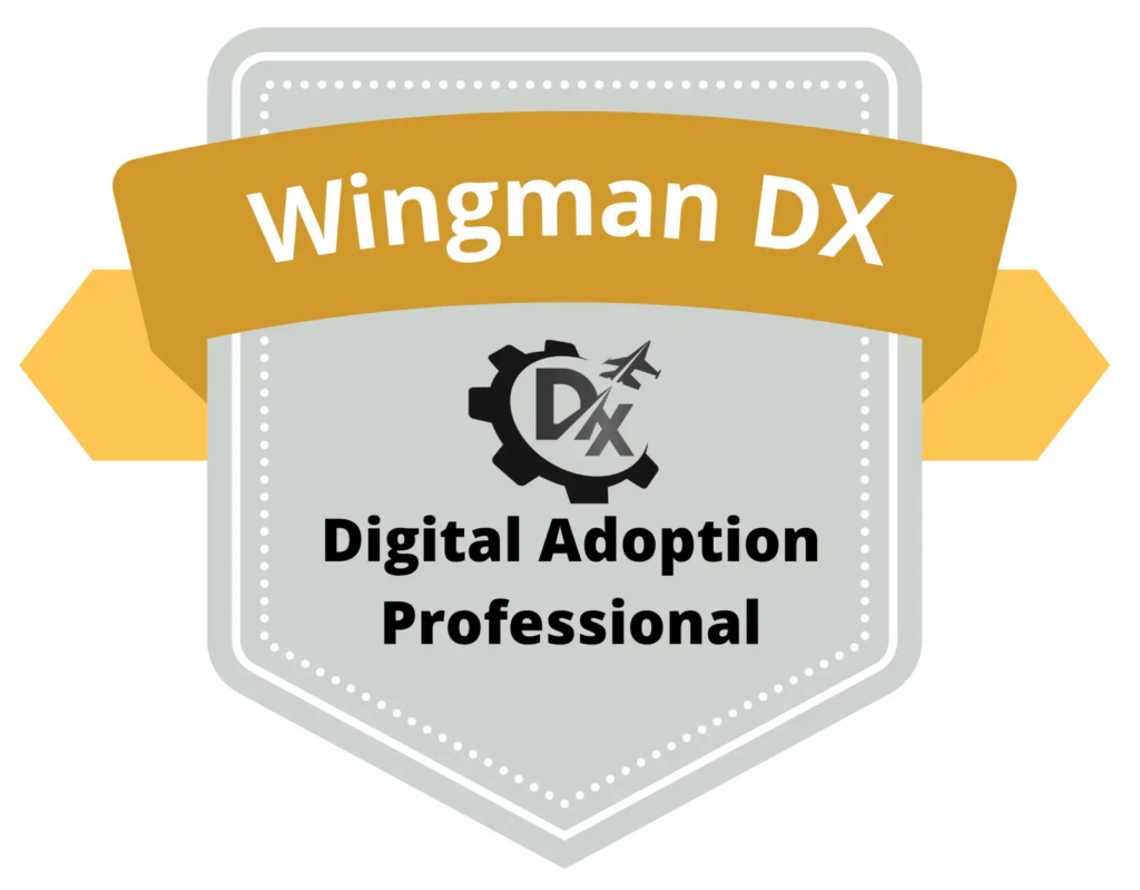 Wingman DX Digital Adoption Professional Badge